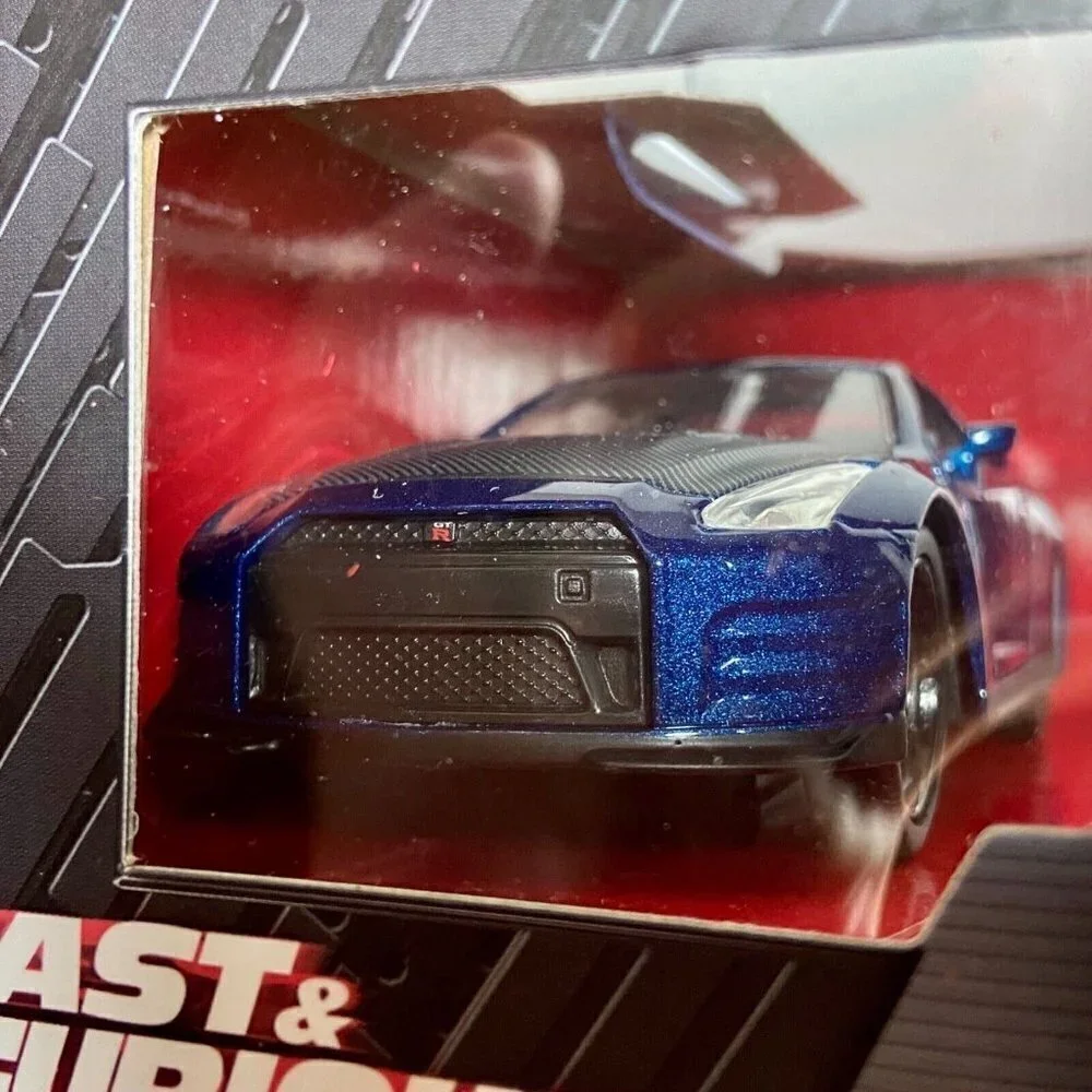 Jada Fast & Furious Brian’s Nissan GT-R (R35) Blue 1:32 Die-cast NIP Paul Walker